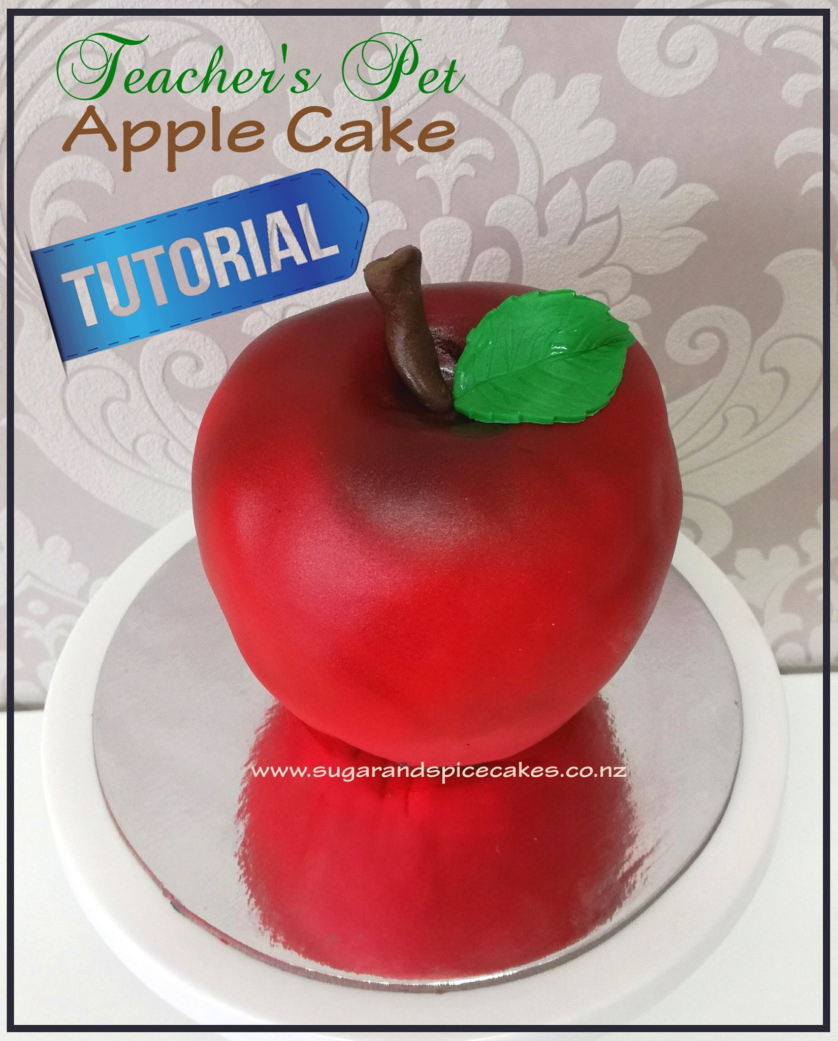 ⬇️Tutorial - Apple Cake 3D