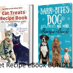 ⬇️Recipes for Cat and Dog Treats BUNDLE
