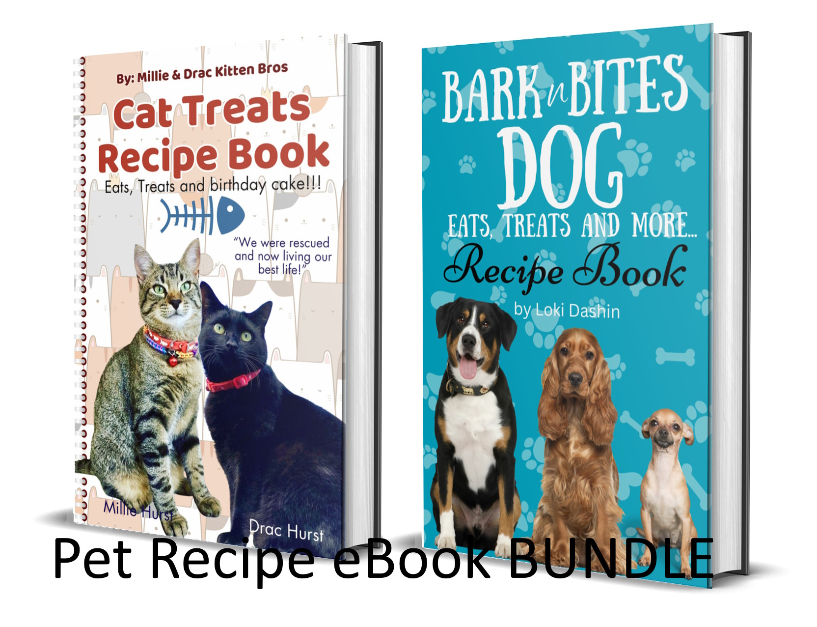 ⬇️Recipes for Cat and Dog Treats BUNDLE